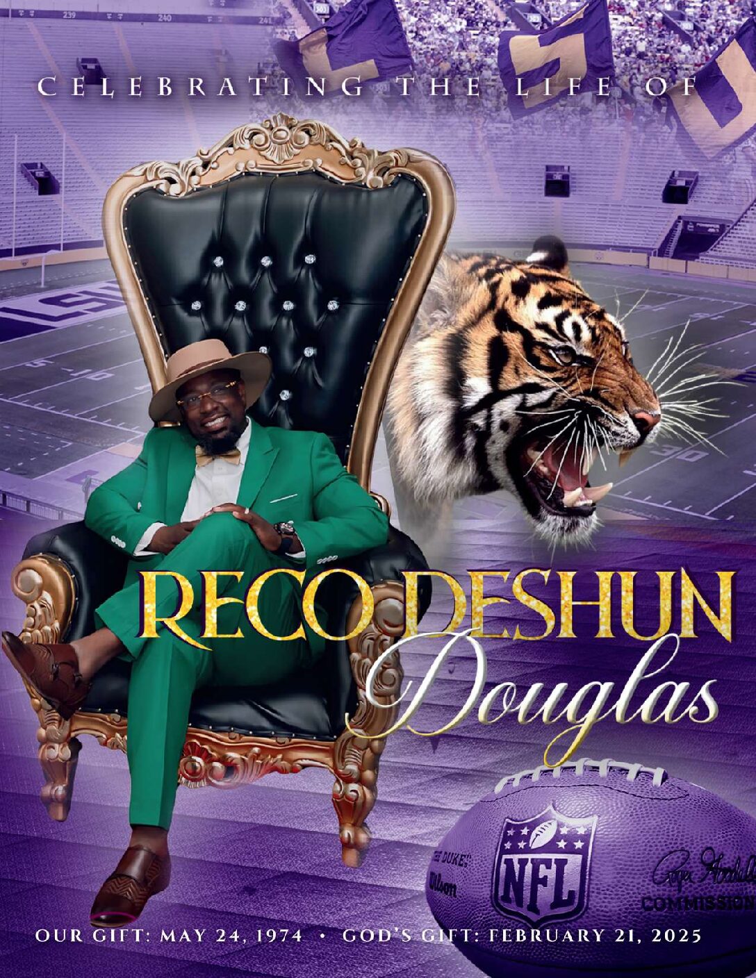 Reco Deshun Douglas 1974 – 2025